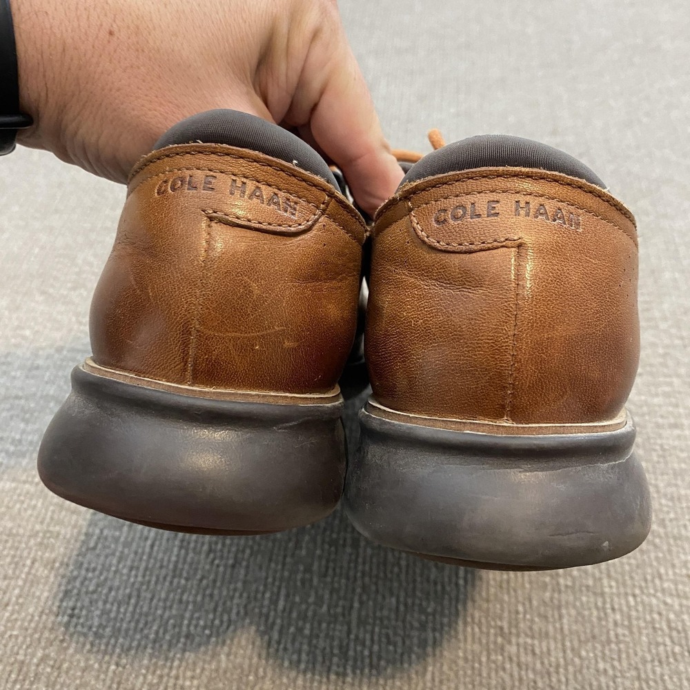 Cole Haan Zerogrand Shoes Mens Size 8.5 Brown Leather Grand.OS Sneakers C25351 - Picture 6 of 11